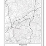 Wuppertal Germany City Map