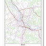 Basel Switzerland City Map