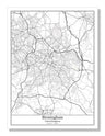 Birmingham United Kingdom City Map