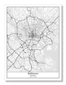 Baltimore Maryland USA City Map