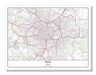 Paris France City Map