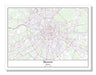 Moscow Russia City Map