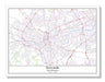 Newcastle United Kingdom City Map