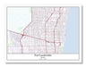 Fort Lauderdale Florida USA City Map
