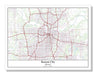 Kansas City Missouri USA City Map