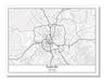 Nashville Tennessee USA City Map