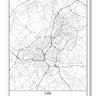 Lille France City Map