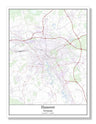 Hanover Germany City Map