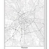 Warsaw Poland City Map