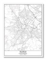 Sheffield United Kingdom City Map