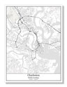 Charleston South Carolina USA City Map