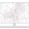 Lille France City Map