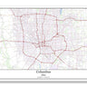 Columbus Ohio USA City Map