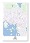 Oslo Norway City Map