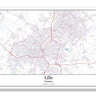 Lille France City Map