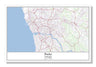 Porto Portugal City Map