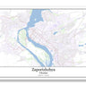 Zaporizhzhya Ukraine City Map