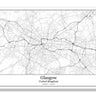 Glasgow United Kingdom City Map