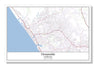 Oceanside California USA City Map