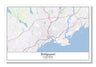 Bridgeport Connecticut USA City Map