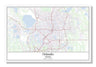Orlando Florida USA City Map