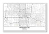 Oklahoma City Oklahoma USA City Map