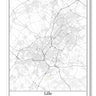 Lille France City Map