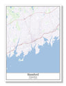Stamford Connecticut USA City Map