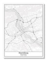Harrisburg Pennsylvania USA City Map