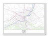 Liege Belgium City Map