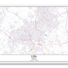 Lille France City Map