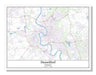 Dusseldorf Germany City Map