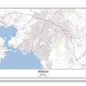 Athens Greece City Map