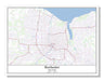 Rochester New York USA City Map